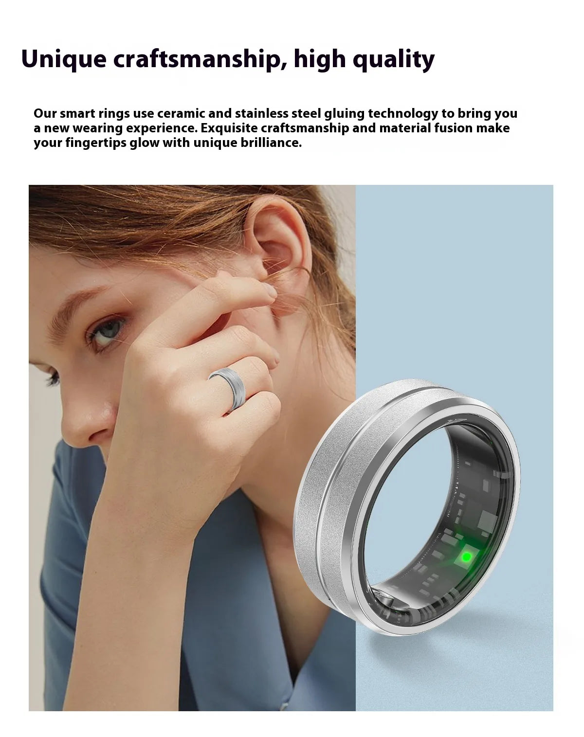 Fitness Smart Ring – Health Tracker